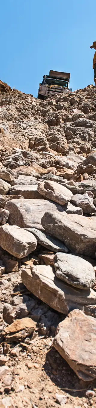 Den Van Zyl's Pass bezwingen